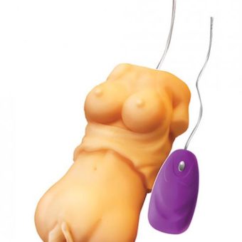 Pussy Power Vibrating Easy Emma Beige Stroker