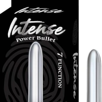 Intense Power Bullet Vibrator Silver
