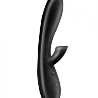 Infinitt Suction Massager One Black Rabbit Vibrator