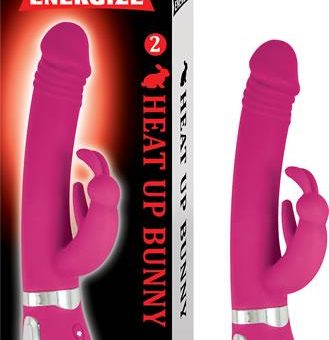 Energize Heat Up Bunny 2 Pink Rabbit Vibrator
