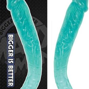 Maxx Men's 15 inches Crystal Curved Double Dong Blue