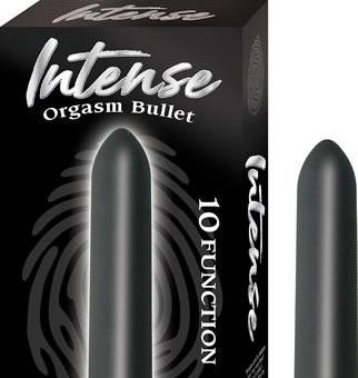 Intense Orgasm Bullet Vibrator Black