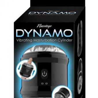 Dynamo Vibrating Masturbator Cup-black