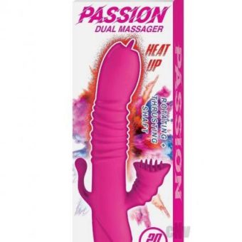 Passion Dual Massager Heat Up Pink