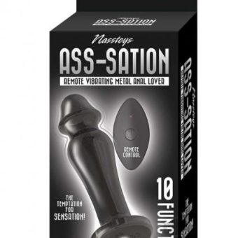 Ass-sation Remote Metal Anal Lover Blk