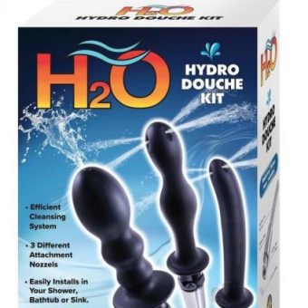 H2o Hydro Douche Kit Black