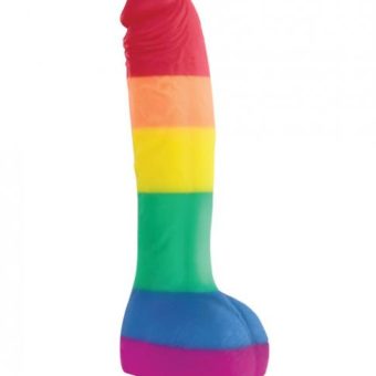 Colours Pride Edition 8 inches Dildo Rainbow