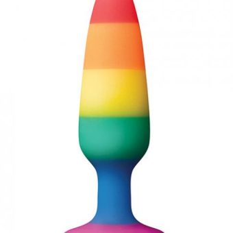 Colours Pride Edition Pleasure Plug Small Rainbow