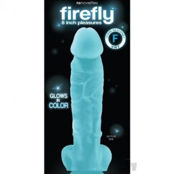 Firefly 8 Inch Dildo Blue