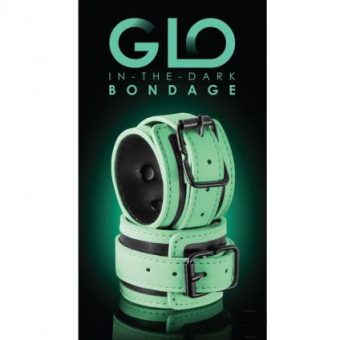 Glo Bondage Wrist Cuff Green