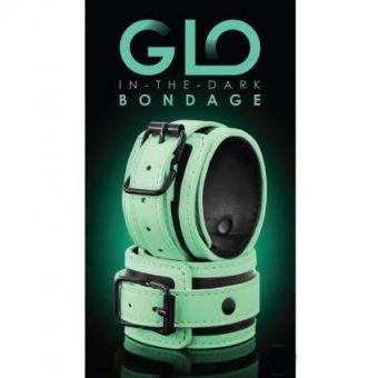 Glo Bondage Ankle Cuff Green
