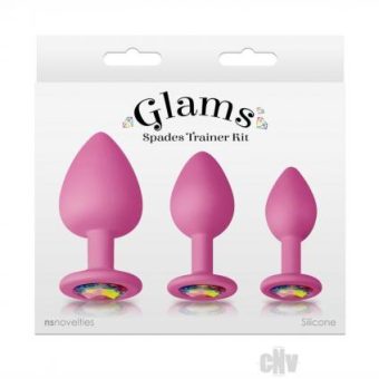 Glams Spades Trainer Kit Pink