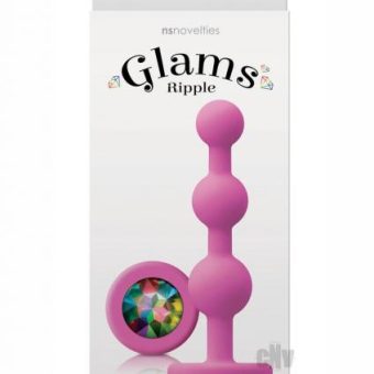 Glams Ripple Rainbow Gem Pink