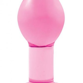 Crystal Premium Glass Plug Large Pink