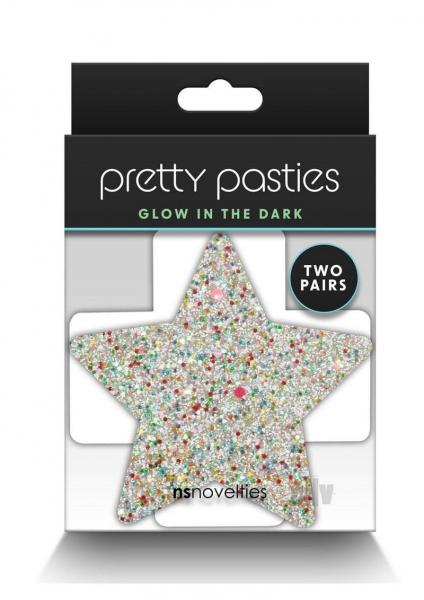 Prety Pasties Star N Cross Gitd