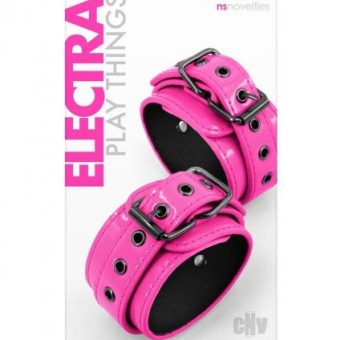 Electra Play Things Wrist Cuffs Pink