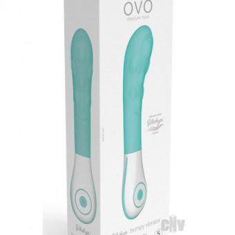 Ovo Silkskyn Bumpy Vibrator Aqua