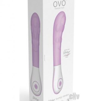 Ovo Silkskyn Bumpy Vibrator Pink