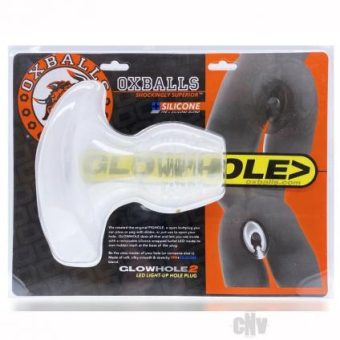 Glowhole 2 Buttplug Large Cool Ice