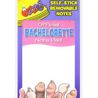 Official Bachelorette Note Pad