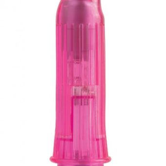 Juicy Jewels Crystal G Spot Vibrator Waterproof Pink