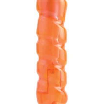Juicy Jewels Orange Onyx Vibrator Waterproof Orange