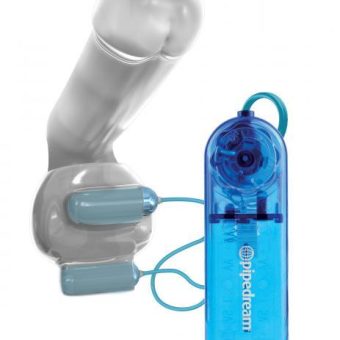 Classix Dual Vibe Ball Teaser Blue Clear