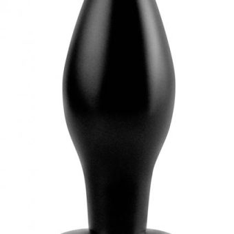 Anal Fantasy Medium Silicone Plug Black