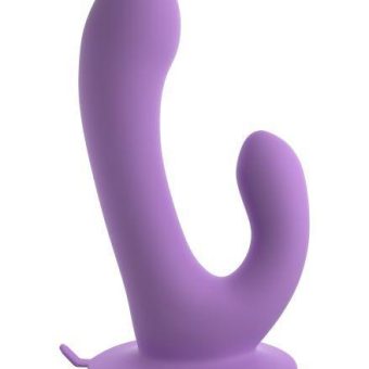 Fantasy For Her Duo Pleasure Wallbang-Her Purple Vibrator