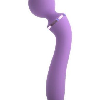 Fantasy For Her Duo Wand Massage-Her Purple