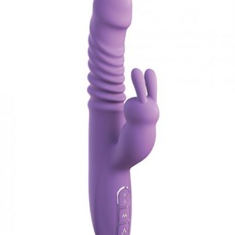 Fantasy For Her Ultimate Thrusting Rabbit Vibrator Purple
