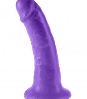 Dillio Purple 6 inches Slim Dildo