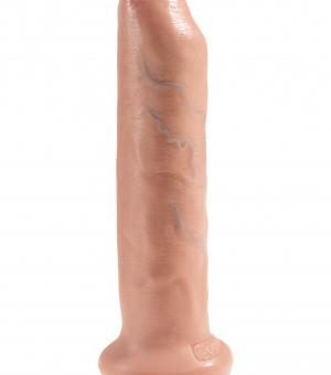 King Cock 7 inches Uncut Dildo Beige