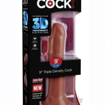 Kc Plus Triple Dense Cock 8 Brown