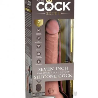 Kc Elite Dual Dense Vibe Cock 7 Light
