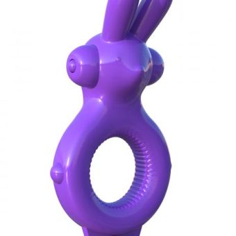 Fantasy C-Ringz Rabbit Ring Purple Vibrator