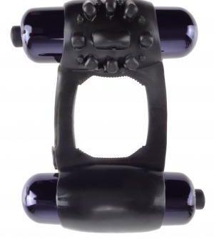 Fantasy C Ringz Duo Vibrating Super Ring Black