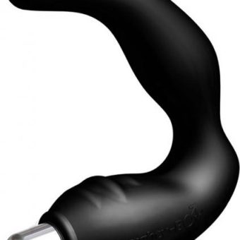 Naughty Boy Silicone Vibrator Sexy Black