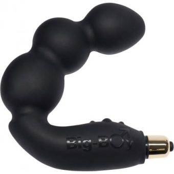 Big Boy Silicone Vibrator Waterproof Black