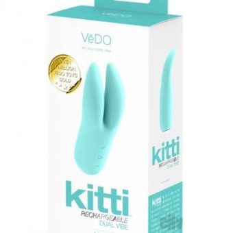 Kitti Rechargeable Dual Vibe Turquoise