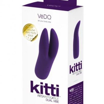 Kitti Rechargeable Dual Vibe Purple