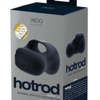 Hotrod Recharge Warm Masturbator Black