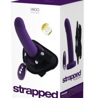 Strapped Recharge Vibe Strap On Purple