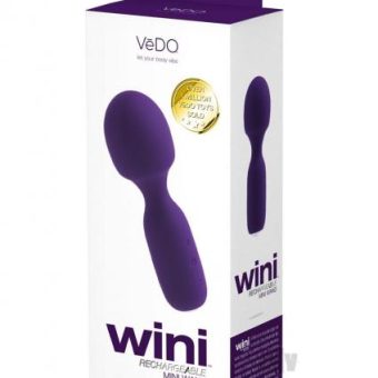 Wini Rechargeable Mini Wand Purple