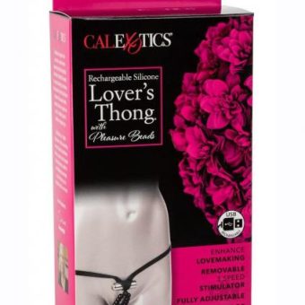 Rechargeable Silicone Lovers Thong
