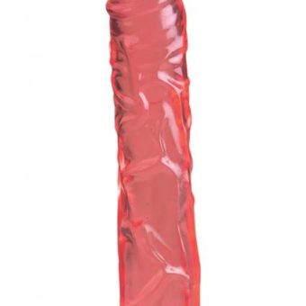 TRANSLUCENCE VEINED CHUBBY 8.5 INCH PINK