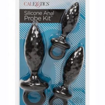 Silicone Anal Probe Kit Black