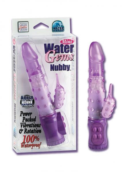 MINI WATER GEMS NUBBY WATERPROOF PURPLE