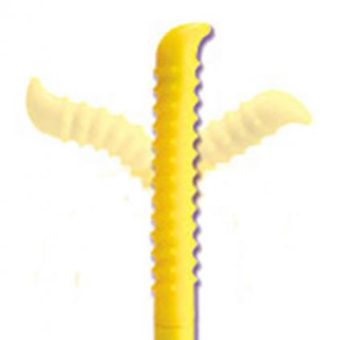 WATERPROOF SILICONE BENDIE G WATERPROOF 7.75 INCH YELLOW