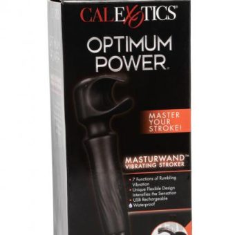 Optimum Power Masturwand Stroker Black